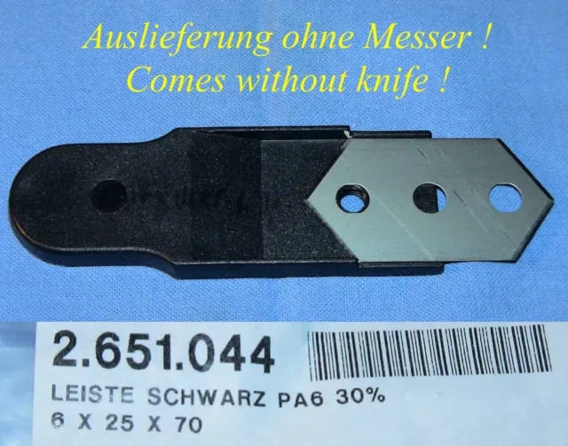 HAWO Leiste 2.651.044 Siegelgerät Messerhalterung Folienschweißgerät KnifeHolder
