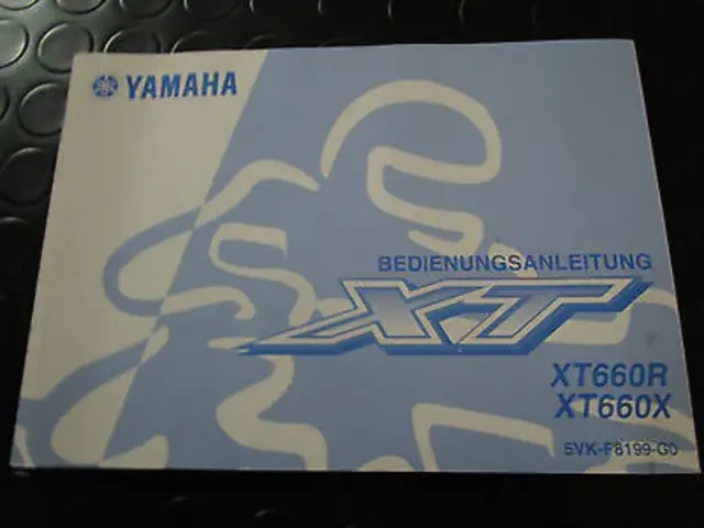 Manuale D'uso E Manutenzione Originale Yamaha In Lingua Tedesca Per Xt 660R- X