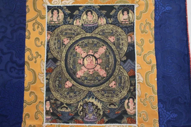 Thangka der Dhyani-Buddhas