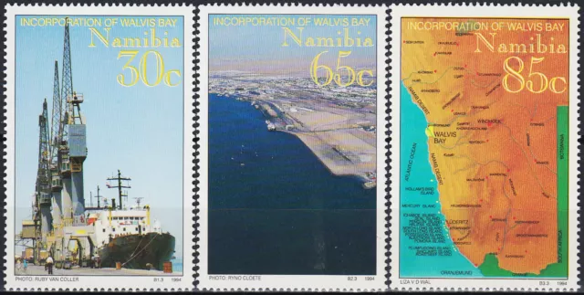 Namibia Incorporation of Walvis Bay 1994 MNH-3 Euro