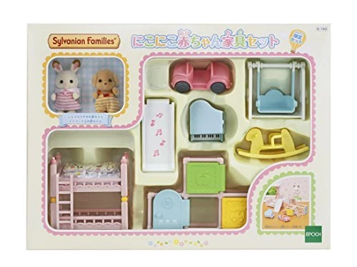 Sylvanian Families Doll&Furniture Set Smiling Baby Furniture Set SE-193