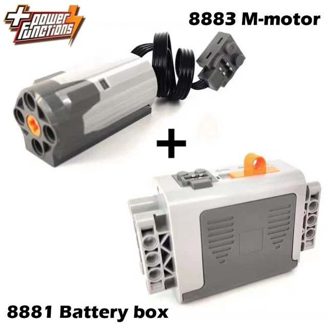POWER FUNCTIONS 8882 XL Motor 8881 Battery Box Electric Train For