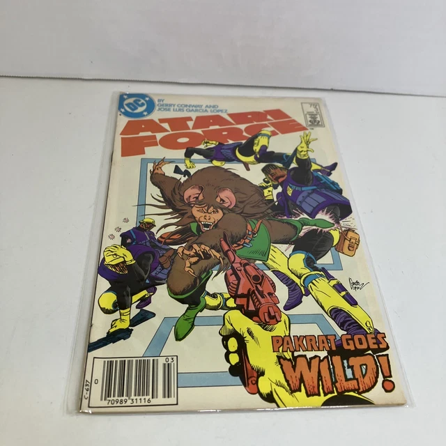 Atari Force #3 DC Comics 1984 Gerry Conway Jose Luis Garcia Lopez