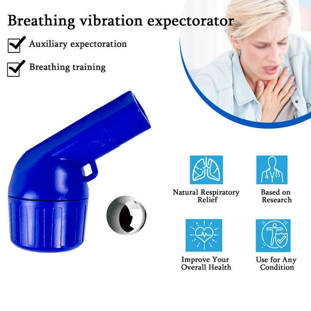 Mucus Clearance Lung Exerciser Device Breathing Breather Device Exerciser & Aid