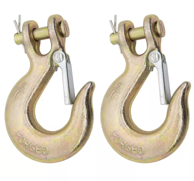5/16 inch Clevis Slip Hook with Safety Latch 5/16 g70 Chain Hook 5/16 Safety ...