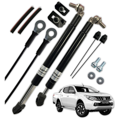 GRUNT 4X4 TAILGATE STRUT KIT SLOW DOWN EASY UP for a MQ TRITON 2015-2019