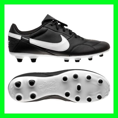 NIKE PREMIER III 3 FG Soccer Cleats Black White AT5889-010 Men's Sz 11 $142.48 - PicClick