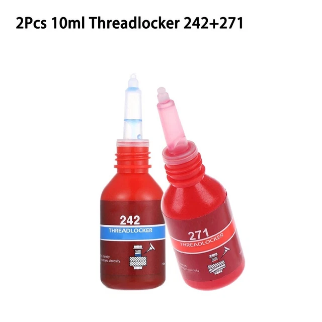 Anaerobic Glue For Adhesive Metal Sealing Threadlocker 242+271 Fluorescence