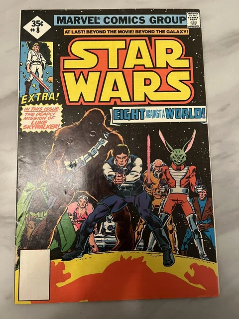Star Wars, Reprint no upc code, vol 1 .35 price #8 1978