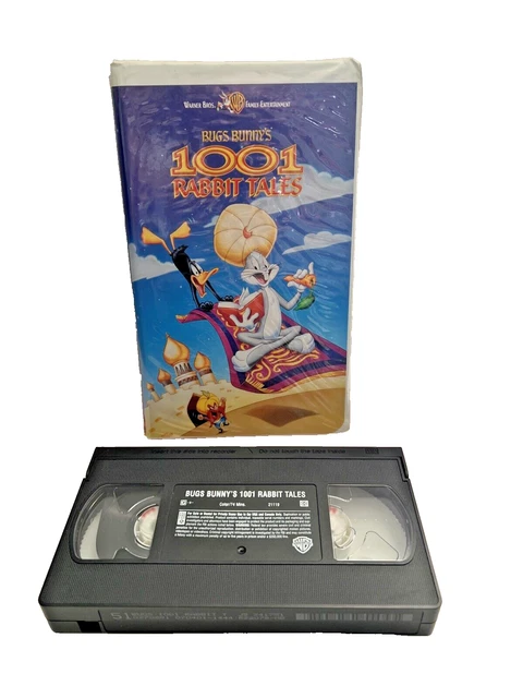 BUGS BUNNYS 3RD Movie 1001 Rabbit Tales (VHS, 2001, Clamshell) Warner ...