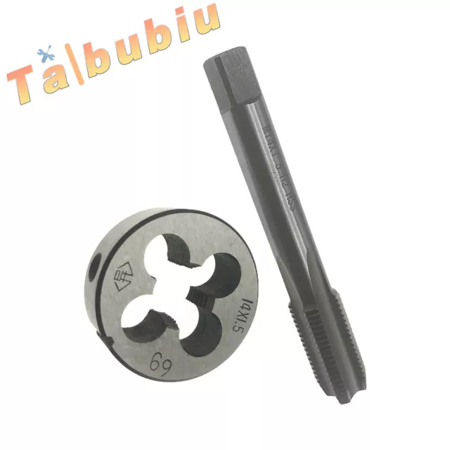 M14X1.5 Metric Tap and Die Set RH Right Hand M14 X 1.5mm Thread Tap High Quality