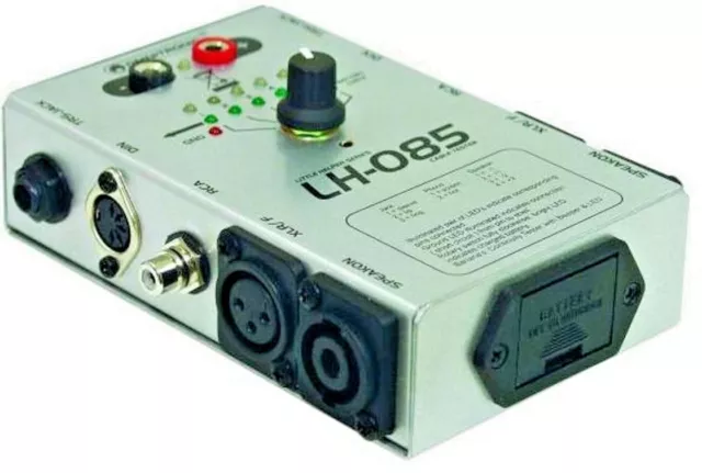 Testeur de câble OMNITRONIC LH-085 pour haut-parleur XLR jack Cinch DIN connecteurs 2