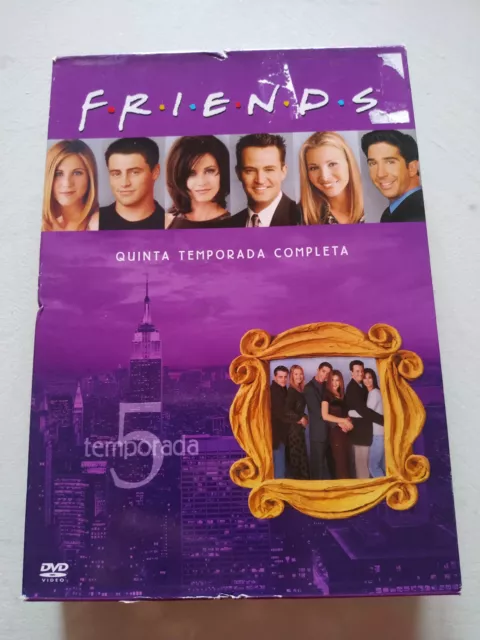 FRIENDS Quinta Saison 5 Complète - 4 X DVD Espagnol Anglais Reg 2 Am