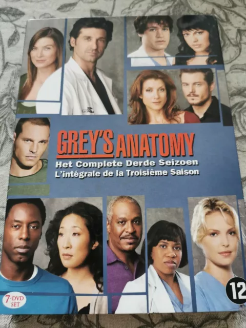 Greys Anatomy L'intégrale Saison 3 Coffret DVD Grey