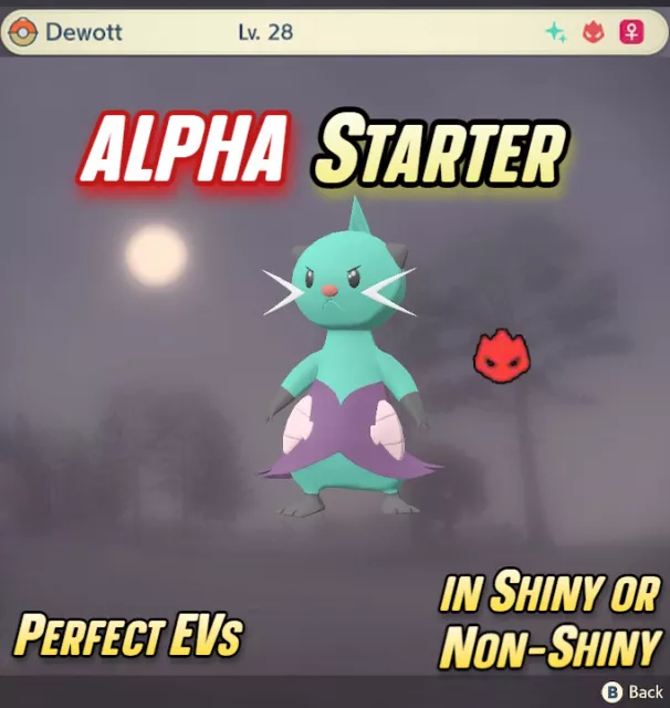 GARDEVOIR ALPHA SHINY STARTER 🌟 Pokemon Legends: Arceus | EV Trained