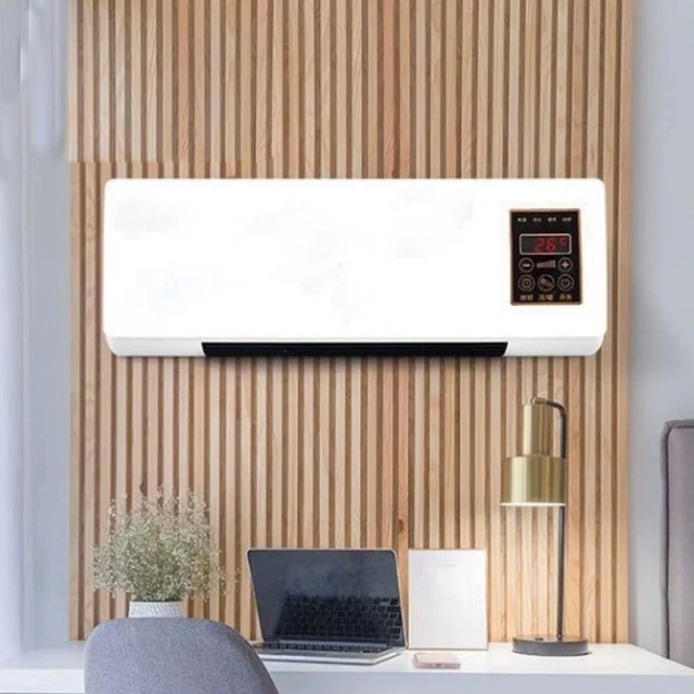 Ventilatore A Parete 2000W Con Display - Raffrescatore D'Aria Silenzioso Con Timer - Foto 2