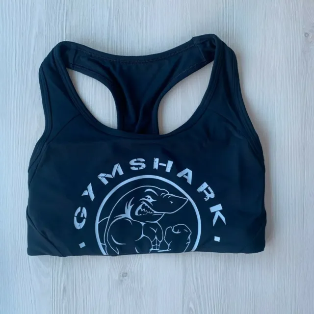 GYMSHARK LEGACY SPORTS Bra - Small - Navy - BNWT - Racerback - Med Support  £22.10 - PicClick UK