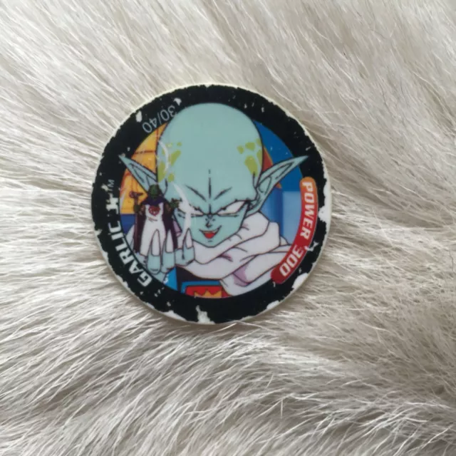 GARLIC JR Tazo Dizk Vintage Dragon Ball Z Series 1 30 40 Vintage DBZ Tazo Dizk