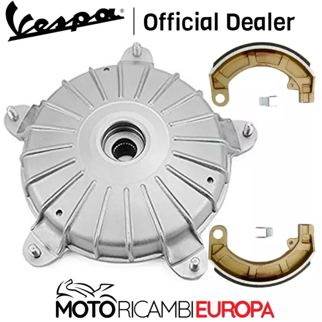 Kit Tamburo Freno Posteriore + Ganasce Freno Posteriori Piaggio Vespa 50 Special