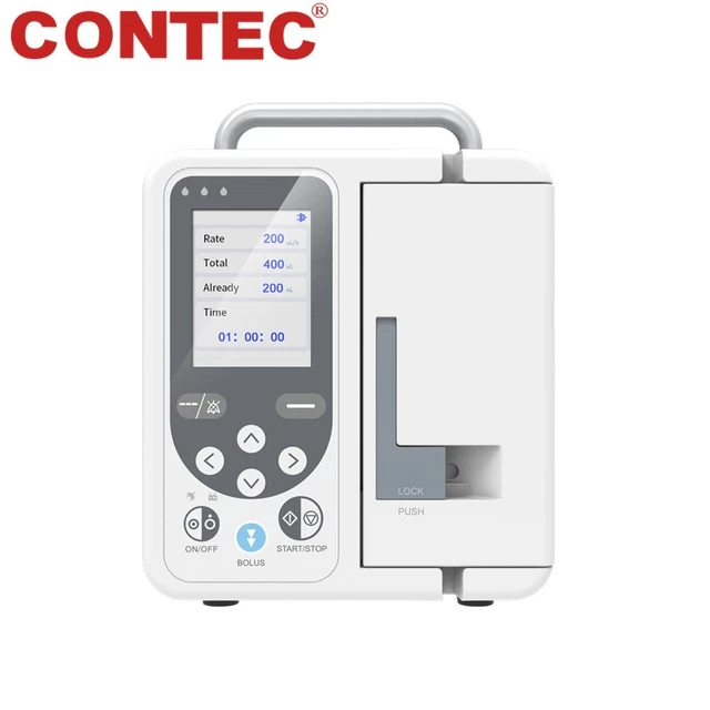 SP750 VOLUMETRIC INFUSION Pump IV Fluid Flow rate Control Syringe Pump
