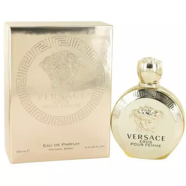 VERSACE EROS POUR FEMME 3.3 / 3.4 oz edp Perfume for Women New in Box