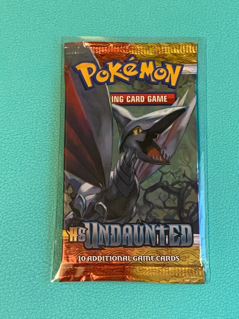 Pokemon Heart Gold Soul Silver Undaunted Booster Pack - Skarmory - New/Sealed