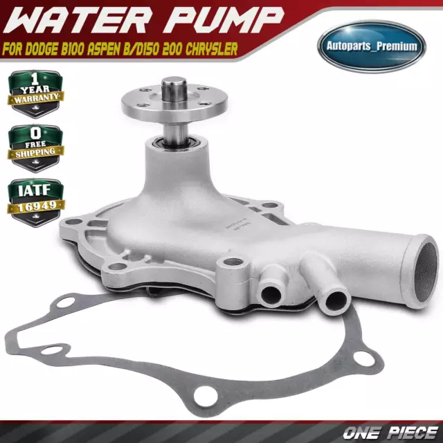 Engine Water Pump for Dodge Challenger B100 Aspen B/D150 200 Chrysler Plymouth