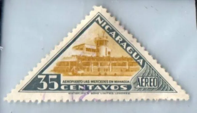 1947 NICARAGUA Stamp - Air Mail 35c SC#C289 1817