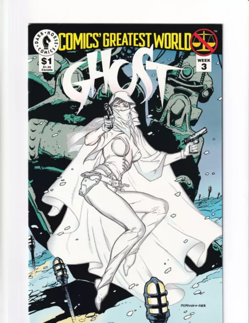 Comics Greatest World Week 3 NM *1st App. Ghost* (Dark Horse 1996) Bag/Boarded