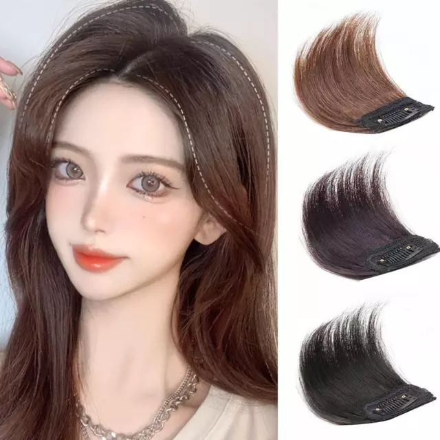 Fashion Women Simulation Wig Cushion Hair Piece Invisible Seamless Fluffy W W4E4