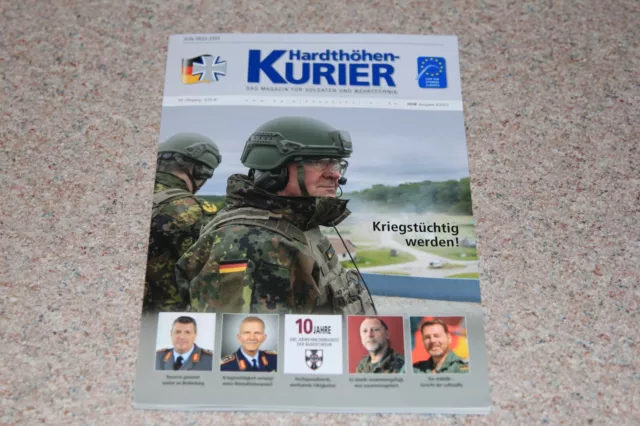 Heft Broschüre Bundeswehr Heer Luftwaffe Marine - Hardthöhenkurier