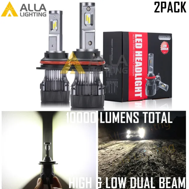 Alla Lighting 9007 LED Headlight High Low Dual Beam Bulb for Ford F Super Duty