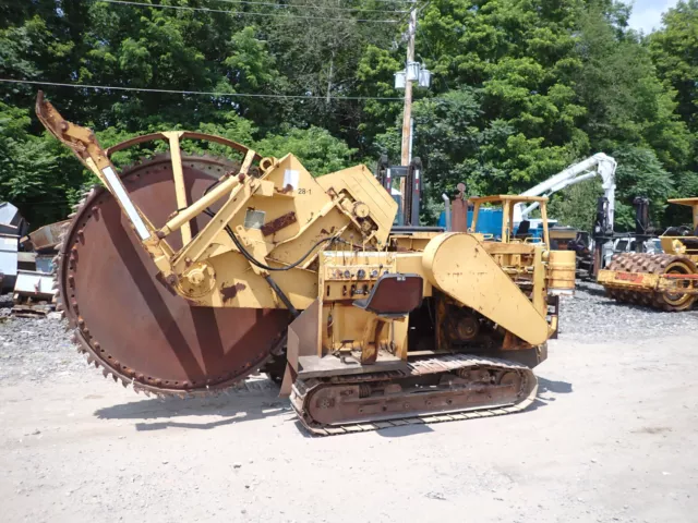 Vermeer T600 Trencher ROCK SAW! Detroit Diesel T-600