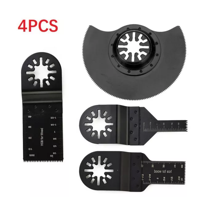 Precise and Efficient Cutting with 4pcs Oscillating Multi Tool Blades Set