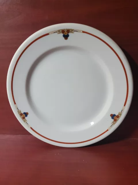 Vintage O.P. Co. Syracuse China Restaurant Ware 7" Dessert Plate Lot Of 5 1944