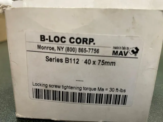 B-LOC Corp. Series B112 40mm x 75mm Bushing
