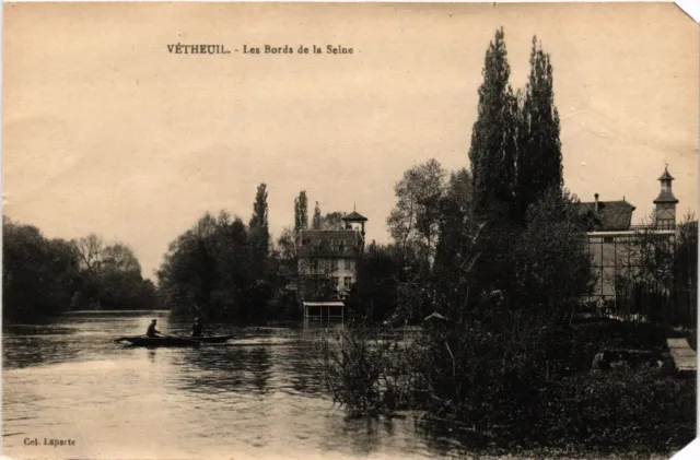 CPA VETHEUIL - Les Bords de la Seine (380912)