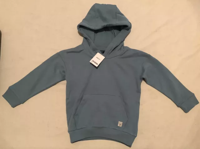 NEXT Boys 5-6 Years Blue Hoodie Brand New With Tags