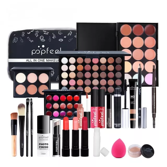 Makeup Set Full Professional Makeup Kit Eyeshadow Blush Foundation Face Powder