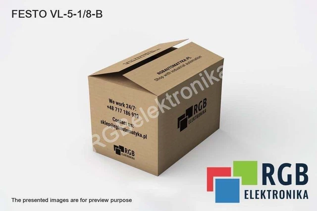 Festo Vl-5-1/8-B Vl518B Valvola Id206362 Abbiamo Il Dispositivo Dopo Il Quale Succhiate...