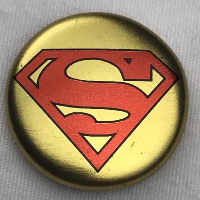 Superman  Pin Button Pinback DC Comics 2003