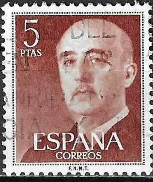 Spanien Espana 1955 Mi-Nr. 1051b General und Politiker Francisco Franco (XD3775)