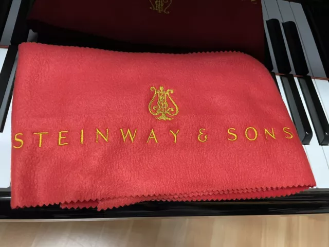 Steinway & Sons Piano Keys Cover Embroidered for Grand & Upright Pianos