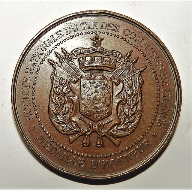 FRANCE - MÉDAILLE - Société Nationale de tir des communes de France