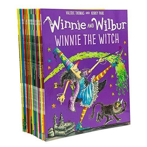 WINNIE THE WITCH and Wilbur Series 16 Books Bag Collection Set By ...