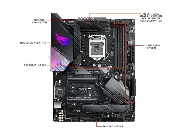 ASUS ROG STRIX Z390 E GAMING Motherboard ATX Intel LGA1151 DDR4 157 19 asus-rog-strix-z390-e-gaming-motherboard-atx-intel-lga1151-ddr4-157-19