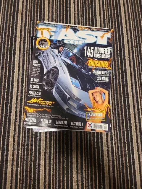 Fast Car Magazine August 2004 (609) Playboy's Anna Hayley Finch Niki Smith. RL93