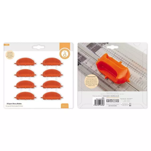 Tonic Studios Super Trimmer Ersatzklingen - 8 Multipack