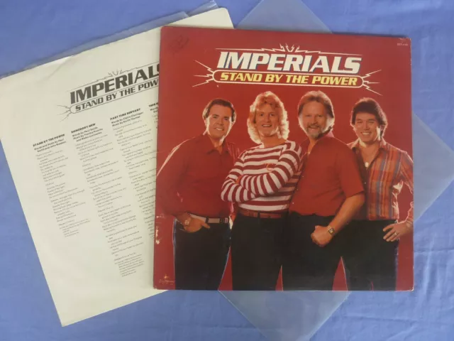 Imperials Stand By The Power 12"Vinyl LP 33rpm 1982 Day Spring DST-4100 + Insert