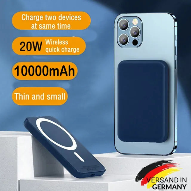 MagSafe Magnetische Wireless Power Bank 10000mAh 22.5W PD für iPhone 15/14/13/12